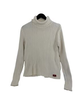 Nautica Ivory Turtleneck Sweater XL